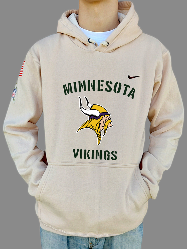 Buzo Hoodie Nike Nfl Salute To Service Minnesota Vikings Skusts21 thumbnail 2