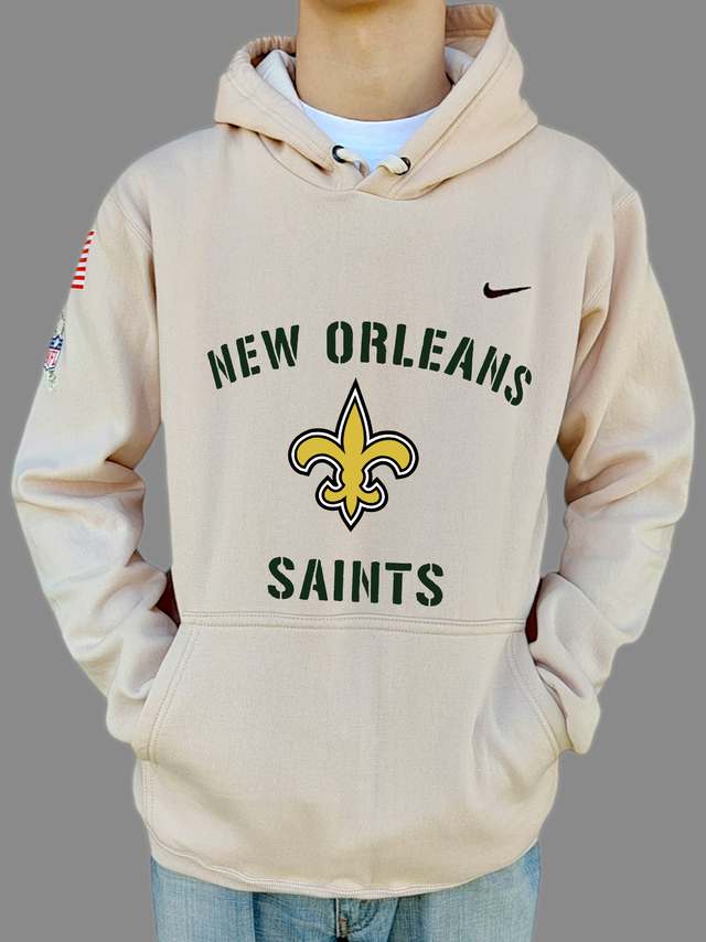 Buzo Hoodie Nike Nfl Salute To Service New Orleans Saints Skusts23 thumbnail 2