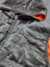 Chaleco reversible con capucha naranja y azul talle L SKU J66 * - tienda online