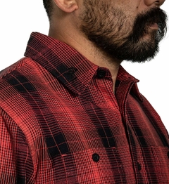 Camisa Sullen Clothing Beam Flannel Cayenne - Travel Store 420