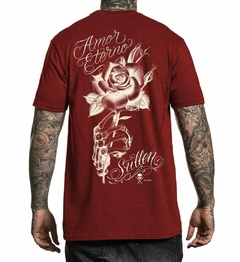 Remera Sullen Clothing AMOR ETERNO ROT PREMIUM