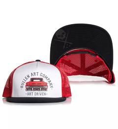 GORRA SULLEN CLOTHING ART DRIVEN SNAPBACK - WHITE HAT