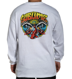 Manga Larga Sullen Clothing MEN'S BADFISH LONG SLEEVE BY SULLEN