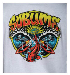 Manga Larga Sullen Clothing MEN'S BADFISH LONG SLEEVE BY SULLEN en internet