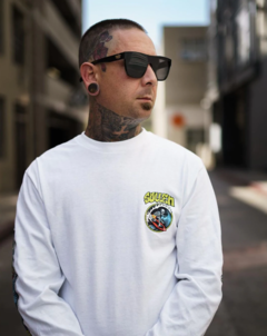 Manga Larga Sullen Clothing MEN'S BADFISH LONG SLEEVE BY SULLEN