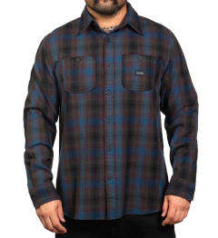 Camisa Sullen Clothing BOLT FLANNEL FOGGY HAZE