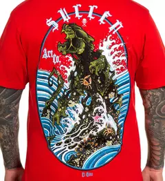 Remera Sullen Clothing CORAL PANTHER RED PREMIUM en internet