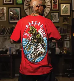 Remera Sullen Clothing CORAL PANTHER RED PREMIUM - Travel Store 420