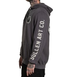 Hoodie Buzo Sullen Art Collective Canguro Boh Pullover Dark Gray en internet