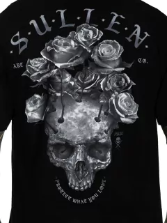 Remera Sullen Clothing FARRAR ROSE SKULL STANDARD TEE en internet