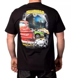 Remera LOWRIDER GOLDEN GATE BLACK TEE