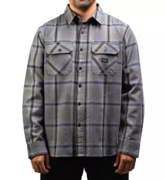 CAMISA SULLEN CLOTHING GRANGER FLANNEL - CEMENT
