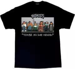 Remera HOMIES HARDWEAR TOYZ IN DA HOOD Men's MAX HEAVYWEIGHT Tee DGA