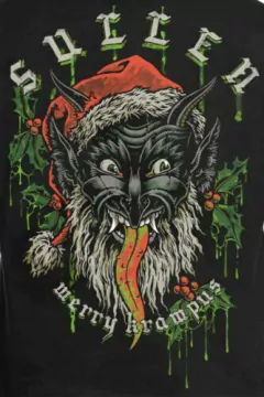 REMERA SULLEN CLOTHING MERRY KRAMPUS STANDARD TEE en internet