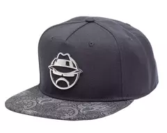 GORRA LOWRIDER PAISLEY CHROME CHARCOAL