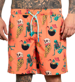 Short Pardy Time Pooka Pardy E-Waist Boardshorts by Sullen Clothing