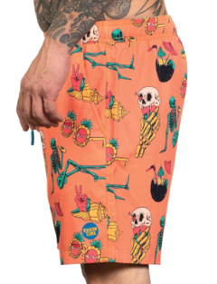 Short Pardy Time Pooka Pardy E-Waist Boardshorts by Sullen Clothing en internet