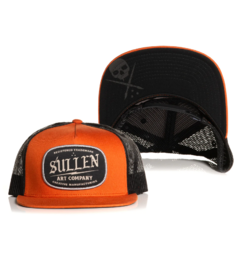 GORRA SULLEN CLOTHING SUPPLY SNAPBACK TRUCKER RUST