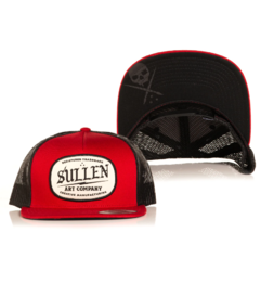Gorra Sullen Clothing SUPPLY SNAPBACK MESH HAT - RED