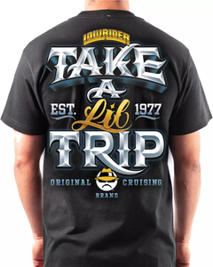 Remera LOWRIDER TRIP STACK BLACK TEE