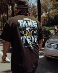 Remera LOWRIDER TRIP STACK BLACK TEE - comprar online