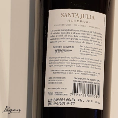 Santa Julia Reserva Cabernet Sauvignon 750cc Familia Zuccardi - comprar online