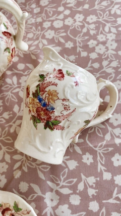 Jarrita de loza japonesa alta #shabby #pottery