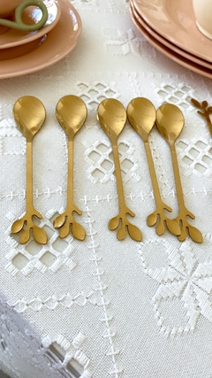Set de 6 cucharitas para té #gold en internet