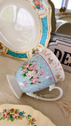 Mug shabby de porcelana en internet