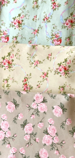 sobre manteles/paños de tela importada shabby chic style - tienda online