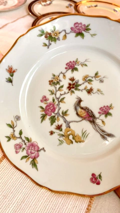 Plato de postre 20 cm porcelana francesa - comprar online