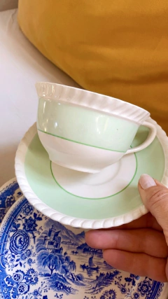 Trío de té Johnson Bros old English en internet