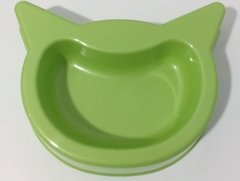 COMEDERO PLASTICO FORMA CABEZA DE GATO en internet