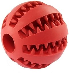 PELOTA DENTAL DE BÉISBOL - MENTA - CAUCHO NATURAL - 5 CMS . HIGIENE BUCAL PERROS - BARBINCHOS PET SHOP