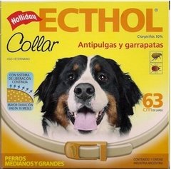 COLLAR ECHTOL ANTIPULGAS Y GARRAPATAS. PERROS MEDIANOS Y GRANDES 63 CMS