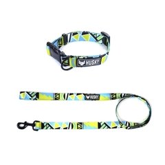 CONJUNTO HUSKY COLLAR Y CORREA LANIN