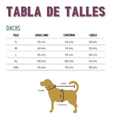 BUZO DACHS GRIS OSCURO - BARBINCHOS PET SHOP