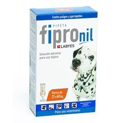 PIPETA FIPRO PARA PERROS DE 21 A 40 KILOS
