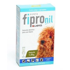 PIPETA FIPRO PARA PERROS DE 1 A 10 KILOS