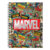 Cuaderno 16X21 Cm Tapa Dura Espiral 80 H "Marvel" - Mooving