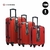 Valija Abs 18" 24" Rojo - Unicross