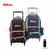 Mochila C/ Carro 20" Rosa Con Negro/Lila Celeste Modelos Surtidos - Wilson - comprar online