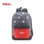 Mochila Espalda 17" Urbana Logos Rojo Negro Gris Colores Surtidos - Wilson - Un Mundo de Cosas