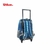 Mochila C/ Carro 17" Logo W Azul - Wilson en internet