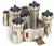 El Castillo Medieval 3D Libro Y Maqueta Para Construir Sassi - comprar online