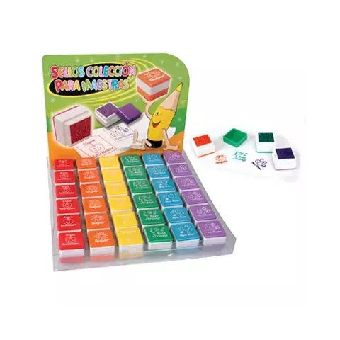 Sello En Español Para Maestras (Venta X Unidad) - Ibico
