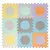 Piso De Eva 9 Piezas 30X30Cm 8Mm Circulos Pastel/Clasico - Multieva - tienda online