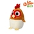 Peluche Musical La Granja De Zenon "Gallo Bartolito" Chuekos 13 Cm