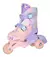 Imagen de Patin y Roller 2 En 1 Talle Regulable Unicornio Galaxy - Bipokids