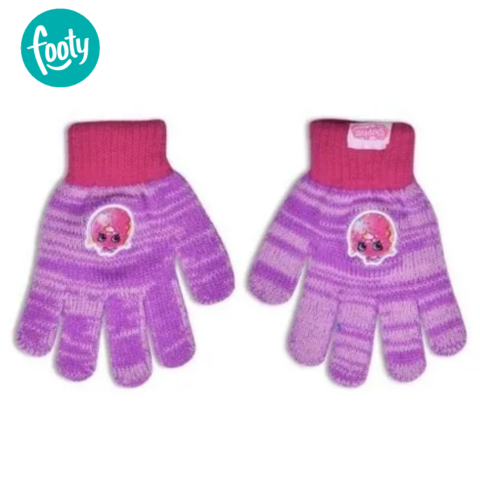 Guantes Tejidos De Lana Shopkins - Footy